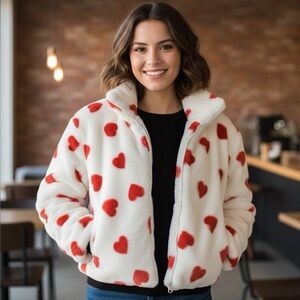 Common Stitch Heart Jacket - Size XL